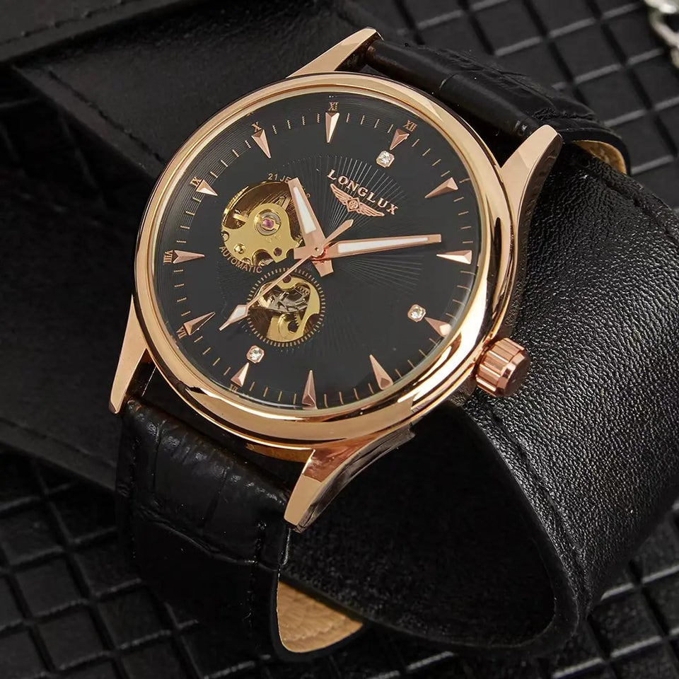 mechanical wristwatches skeleton rome